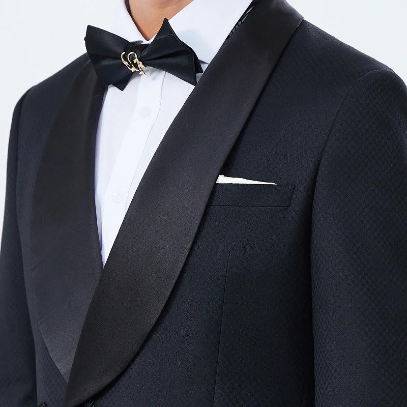 Custom Tailored Black Tuxedo for Weddings and Formal Events - Image 3