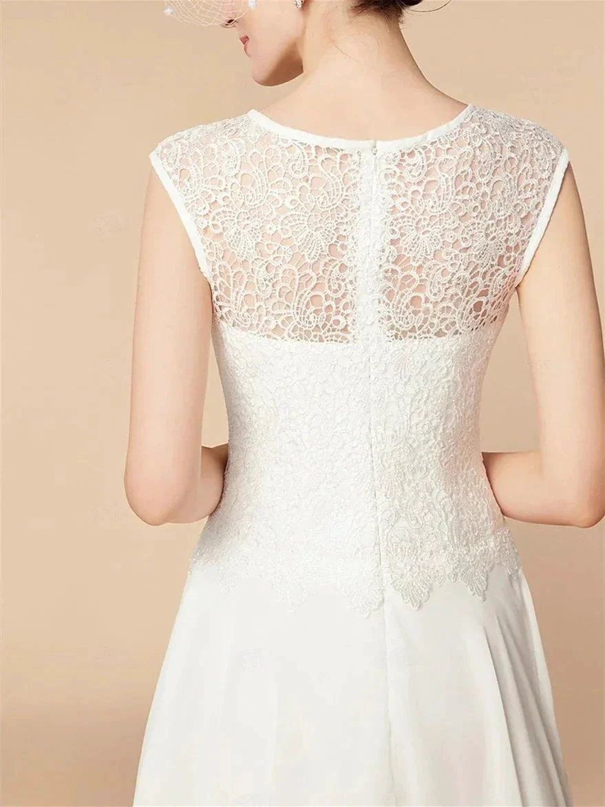 A-Line/Princess 3/4 Length Sleeve Knee Length Mother of the Bride Dresses with Wraps - Image 5