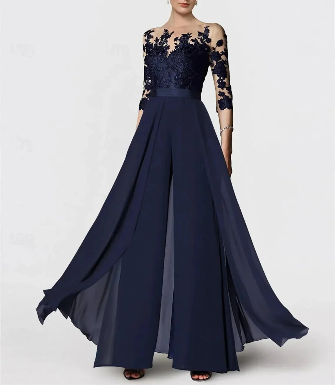 A-Line/Princess Mother of the Bride Dresses with Applique - Image 5