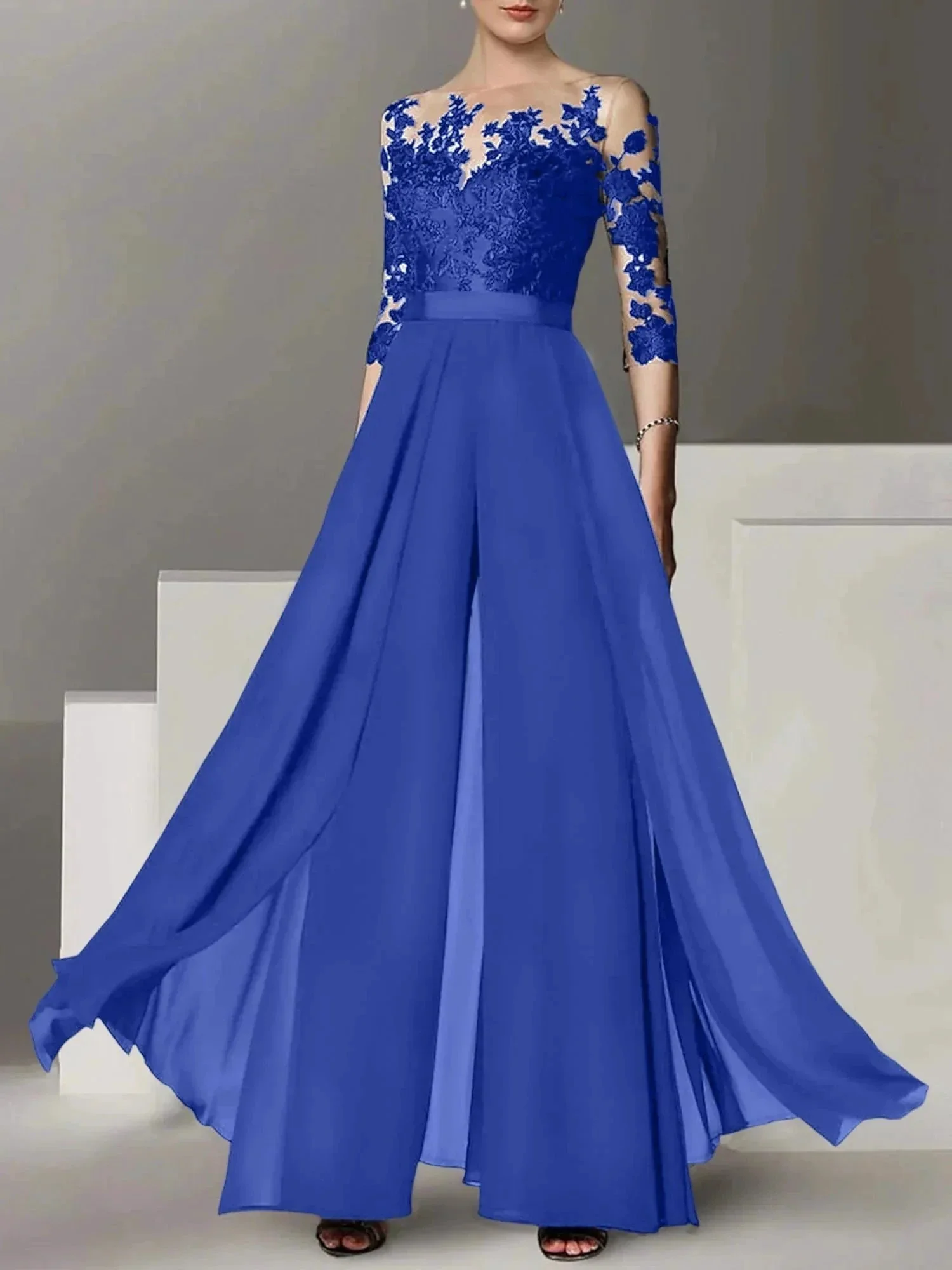 A-Line/Princess Mother of the Bride Dresses with Applique - Image 78