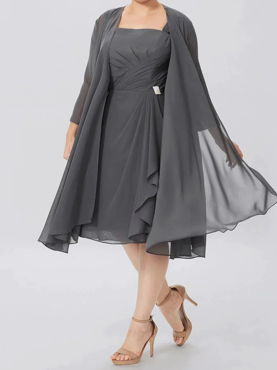 A-Line/Princess Mother of the Bride Dresses with Jacket - Image 3