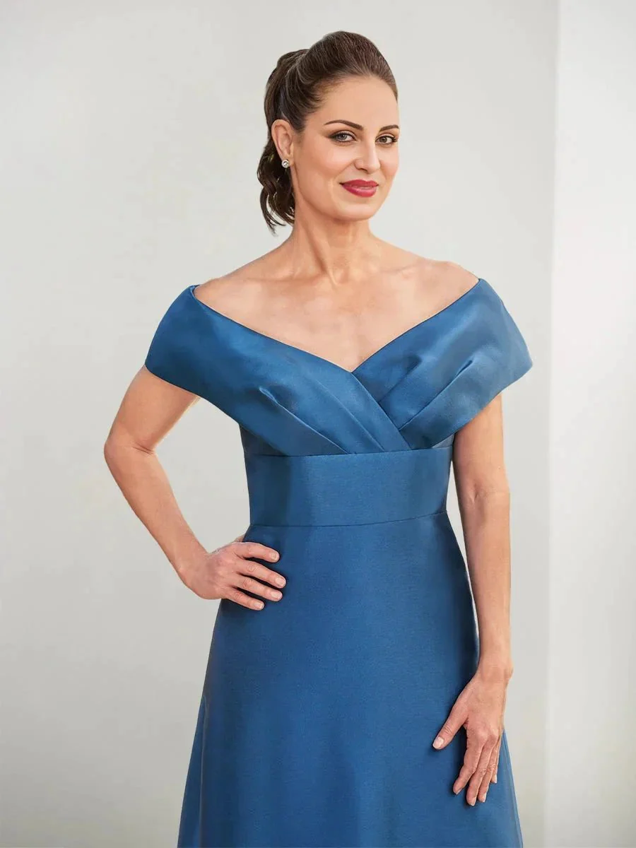 A-Line/Princess Mother of the Bride Dresses with Pockets - Image 3