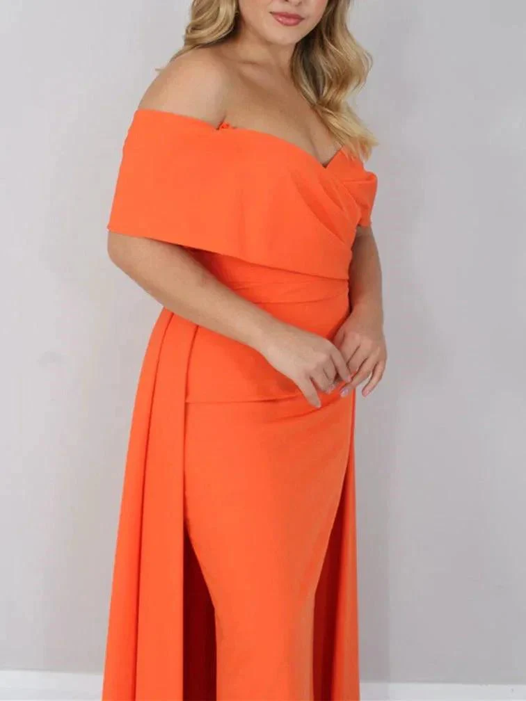 A-Line/Princess Off-the-Shoulder Ankle-Length Mother of the Bride Dresses - Image 4