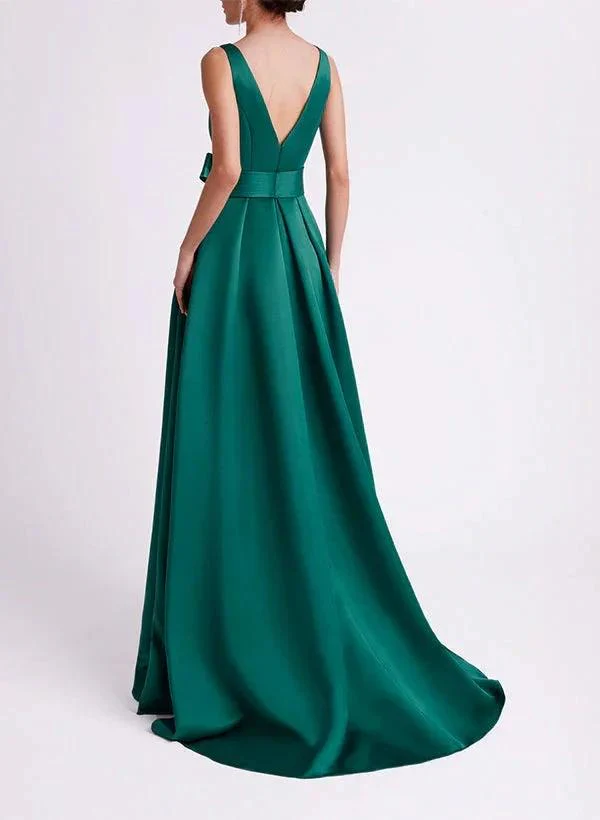 A-Line/Princess Scoop Mother of the Bride Dresses - Image 2