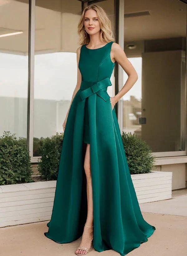 A-Line/Princess Scoop Mother of the Bride Dresses - Image 35