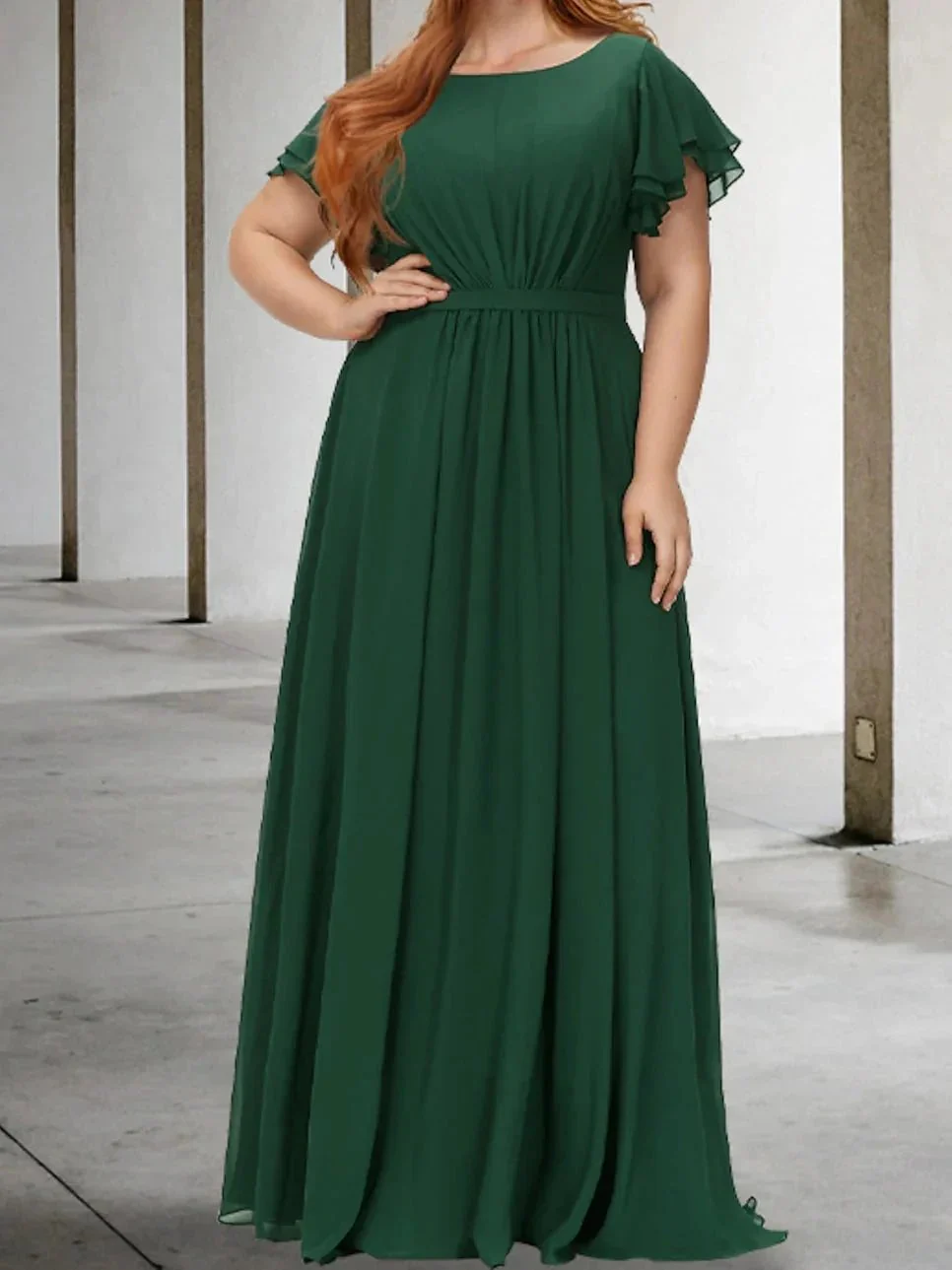 A-Line/Princess Short Sleeves Mother of the Bride Dresses - Image 3