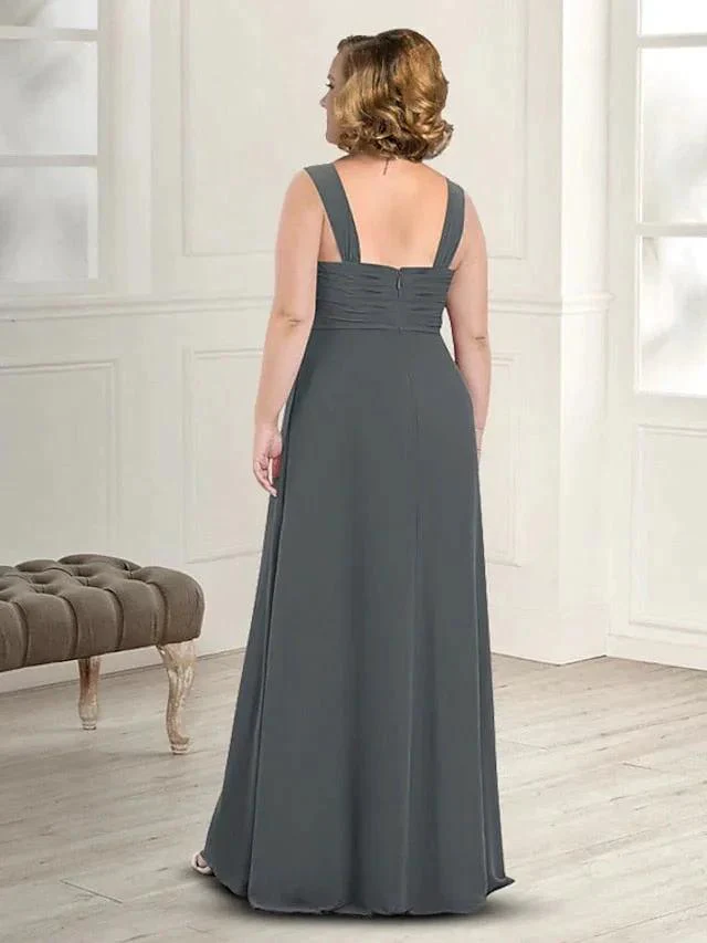 A-Line/Princess Spaghetti Straps Mother of the Bride Dresses with Jacket - Image 4