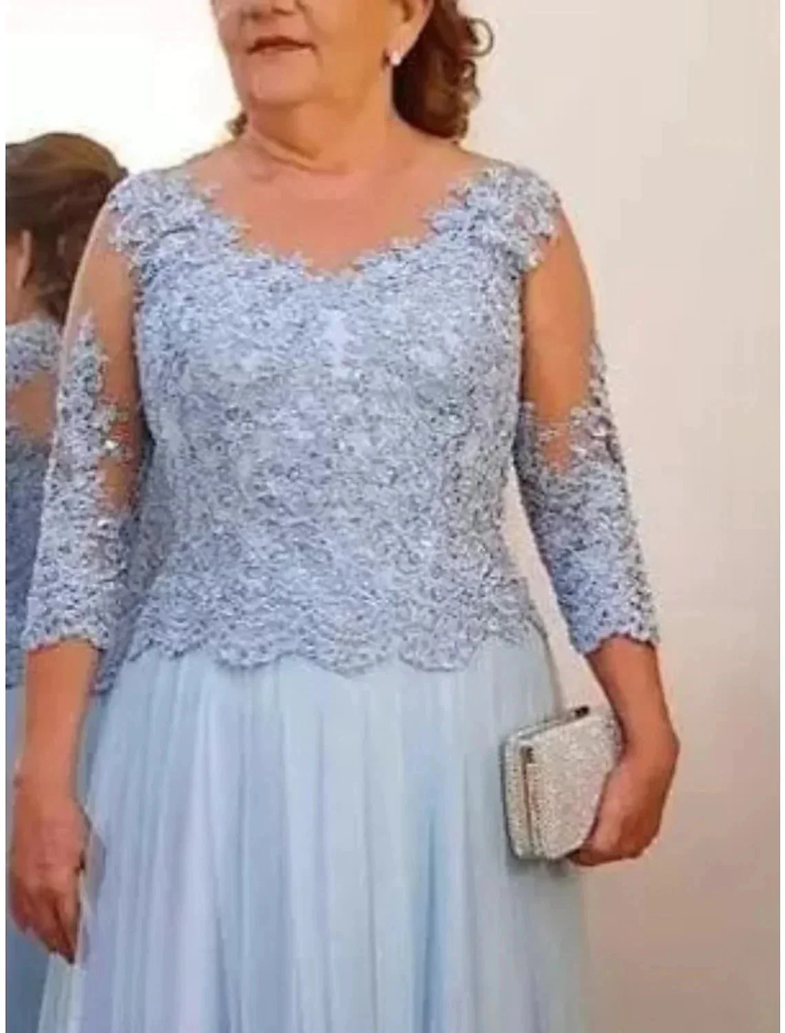 A-Line/Princess Tulle Mother of the Bride Dresses with Applique - Image 3