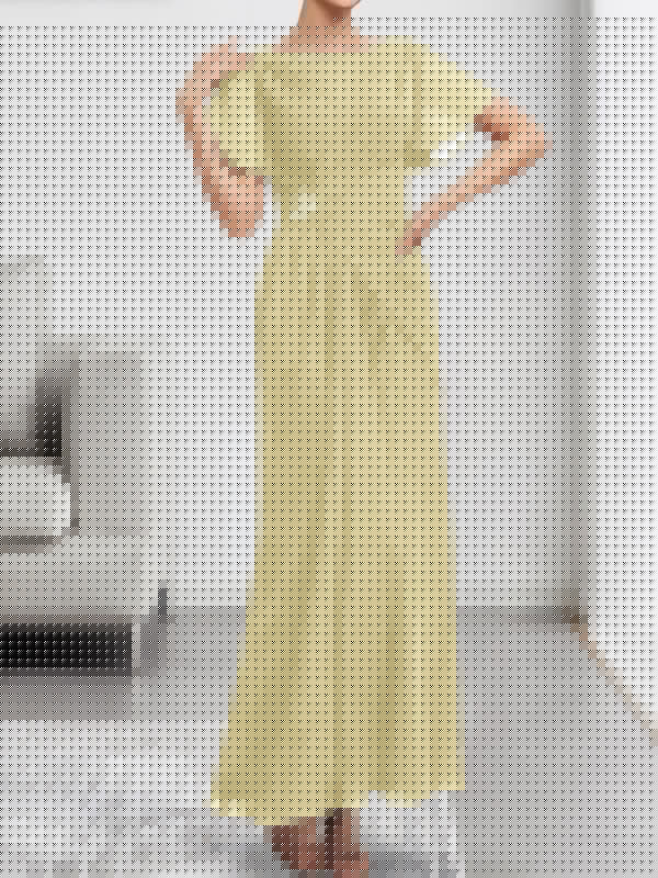 A-line Scoop Illusion Tea-Length Chiffon Lace Mother of the Bride Dress With Beading Sequins - Image 44