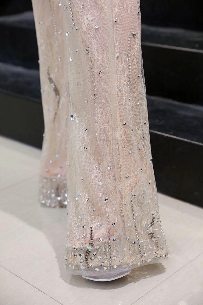 Amazing Illusion High Neck See-through Party Jumpsuit Sleeveless Prom Wear - Image 14