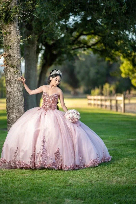 Amazing Sweetheart Neckline Quinceanera Ball Gown,Sweet 16 Dress Y6974 - Image 3