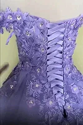 Ball Gown Floor Length Sweet 16 Prom Dress S25146 - Image 3