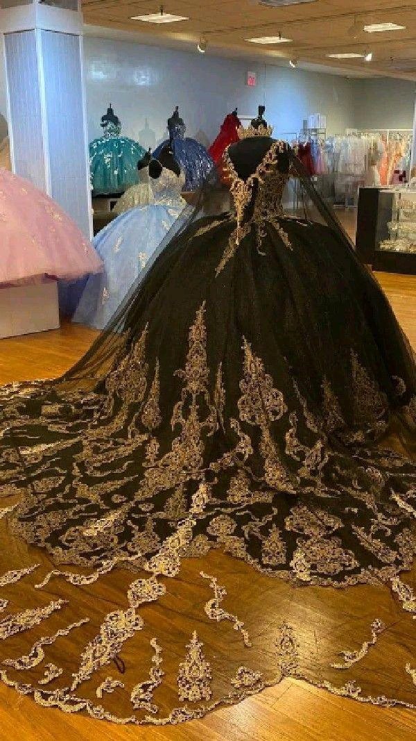 Beading Quinceanera Dresses Sequin Applique Princess Ball Gown With Cape Y1516 - Image 5