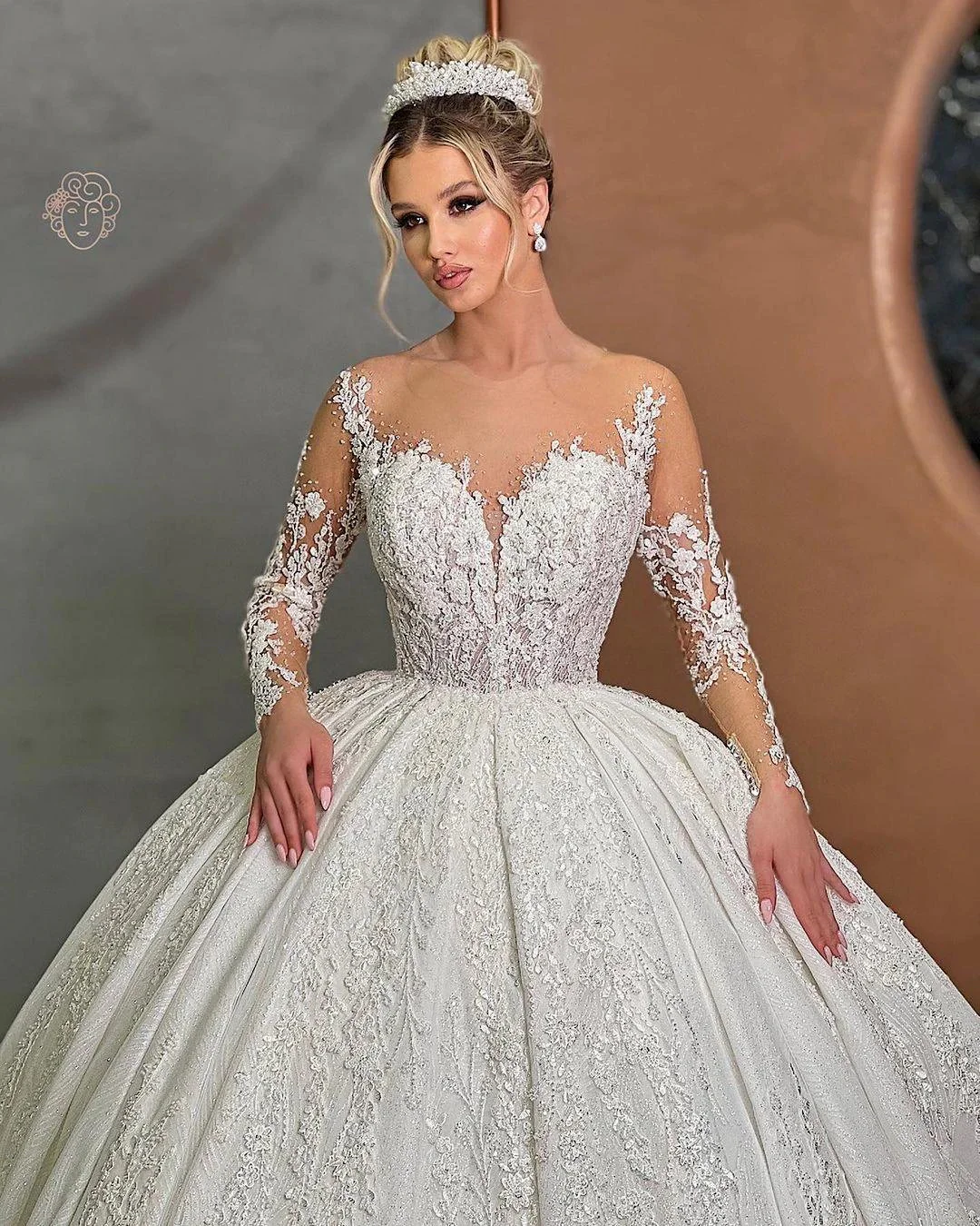 Beautiful Long White Sweetheart Ball Gown Wedding Dress - Image 2