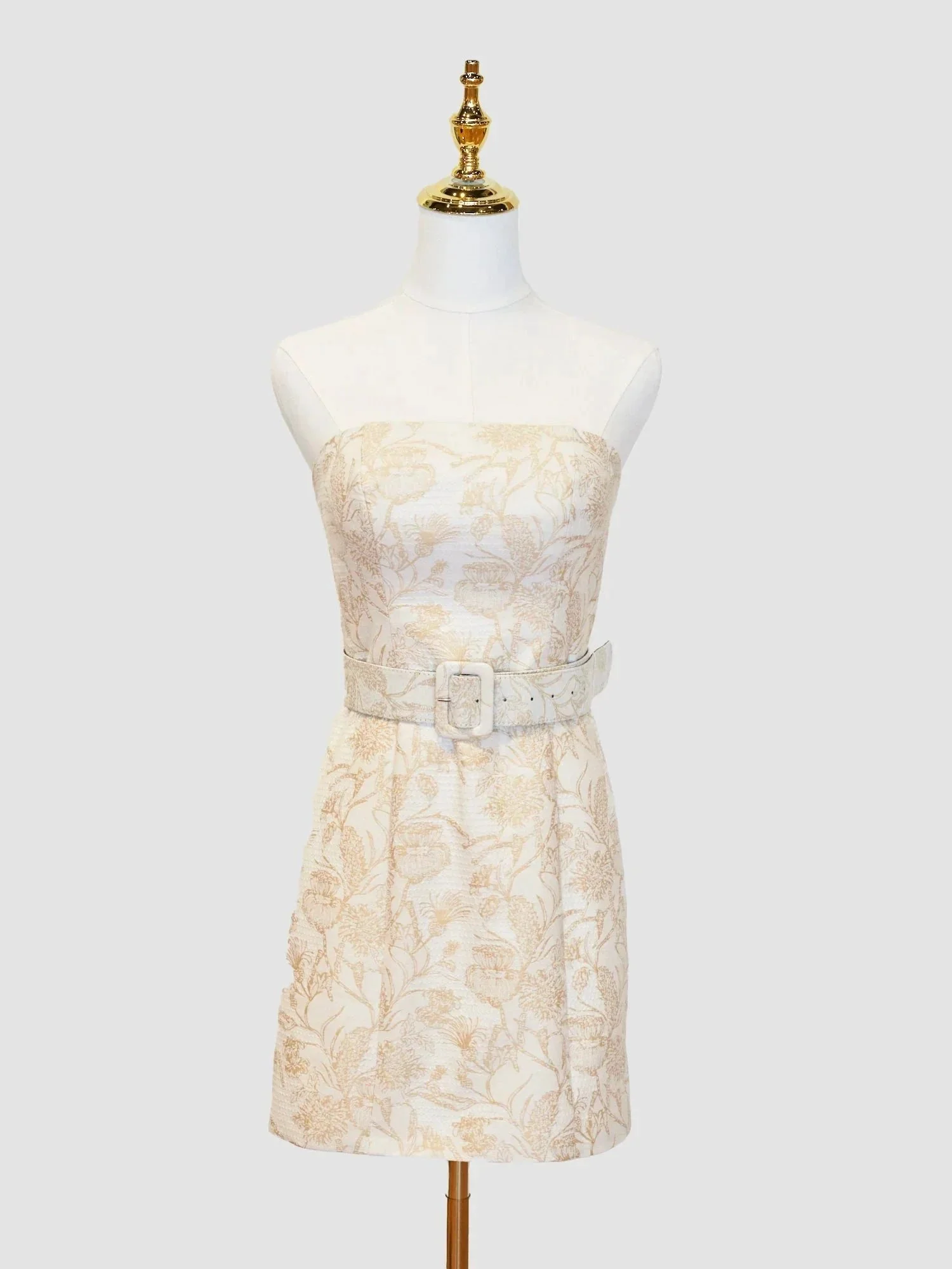 Sheath Strapless Short Homecoming Dress - Image 6