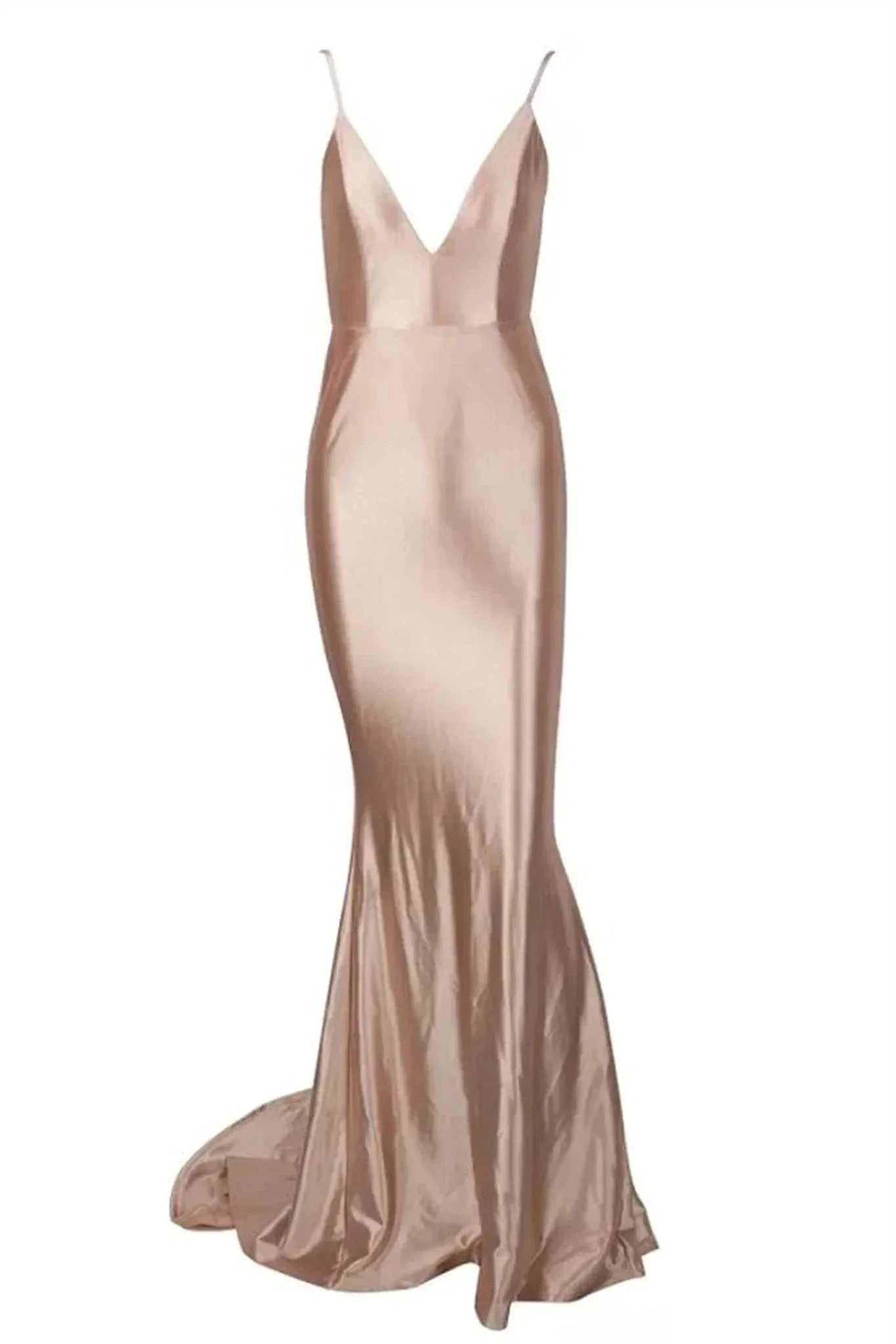 Champagne Evening Dresses | Long prom dresses - Image 2