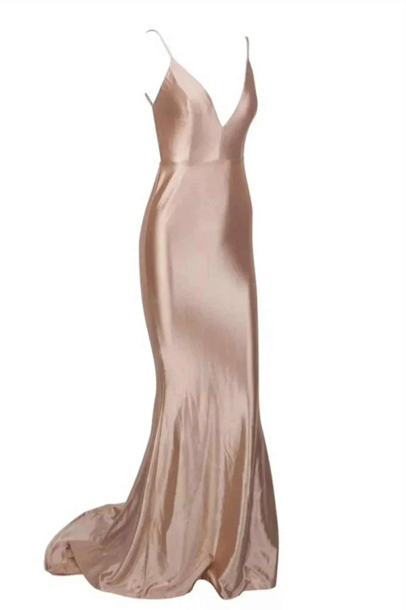 Champagne Evening Dresses | Long prom dresses - Image 3