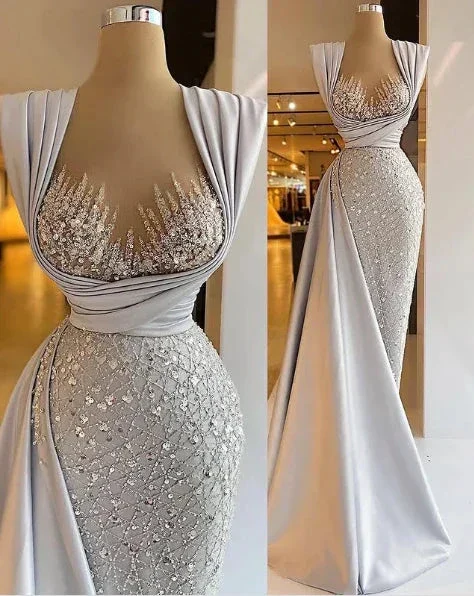 Champagne Fashion Evening Dresses Sexy Prom Dresses Pageant Dress Y1741 - Image 5