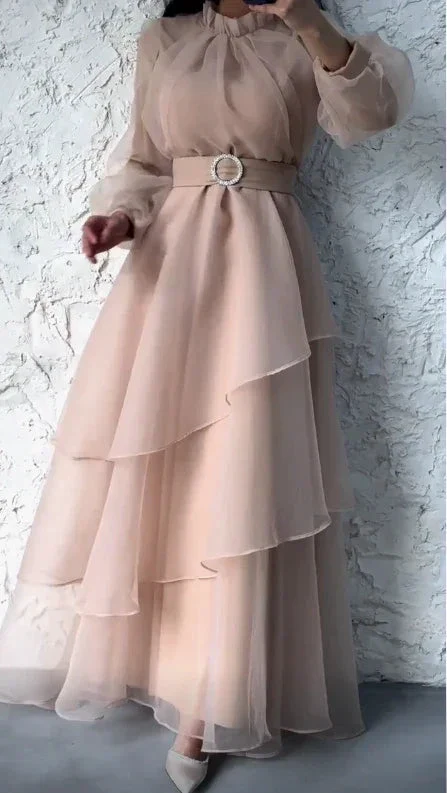 Charming A-line Long Sleeves Evening Dress Y5812 - Image 3