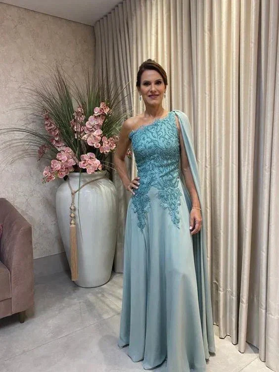 Charming A-line Mother Of Bride Dress Evening Dress Y6272 - Image 2