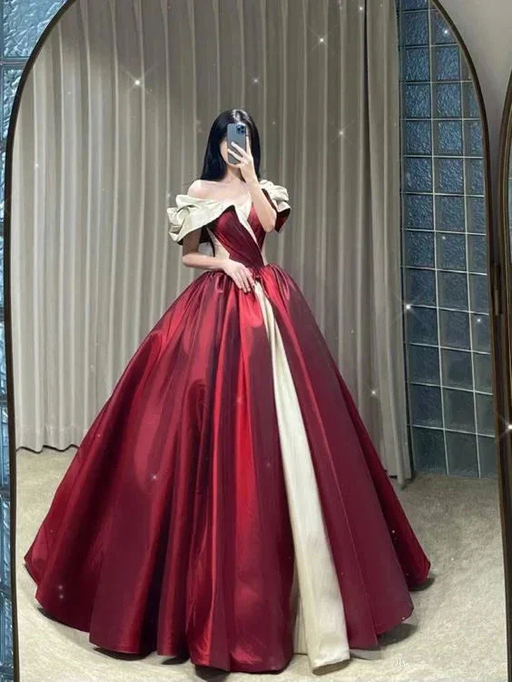 Charming Off The Shoulder Ball Gown,18th Birthday Dress Y7161 - Image 2