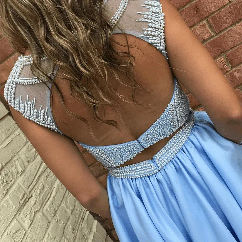 Charming Sleeveless Beadings Short Party Dress Homecoming Dress PG185 - Image 2