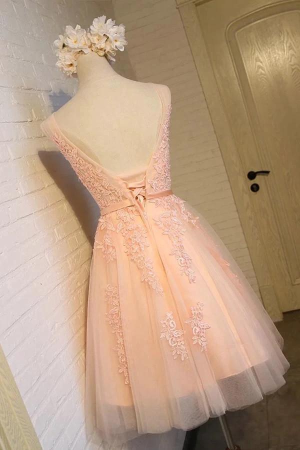Charming Tulle Cute Homecoming Dress Short Prom Dress PG131 - Image 2