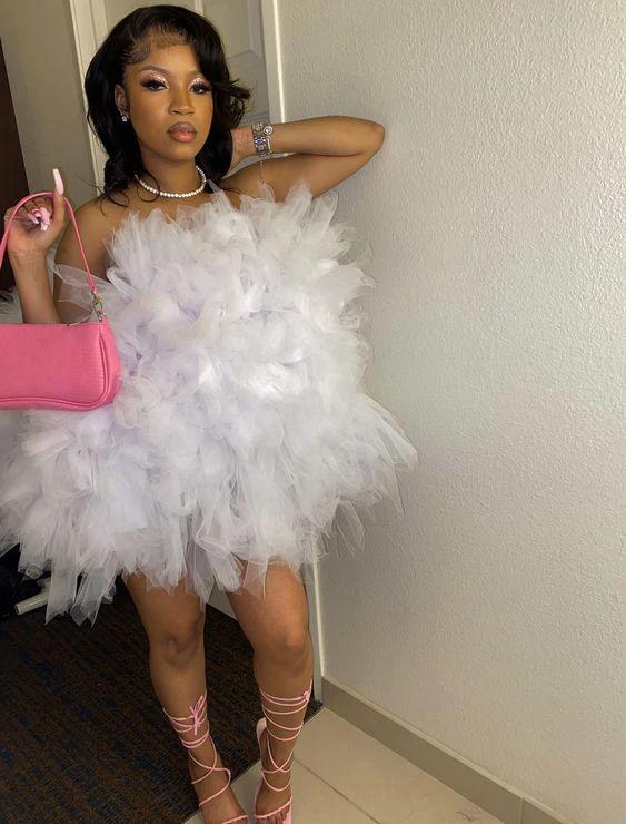 Chic Homecoming Dress Cute Party Dress Y1575 - Image 2