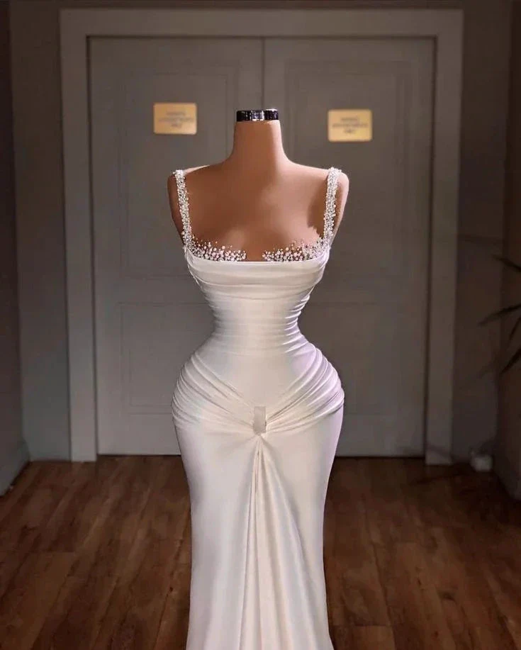 Classy Mermaid Long Evening Dress Charming Formal Gown Y616 - Image 3