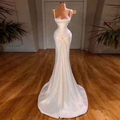 Classy Mermaid Long Evening Dress Charming Formal Gown Y616 - Image 4