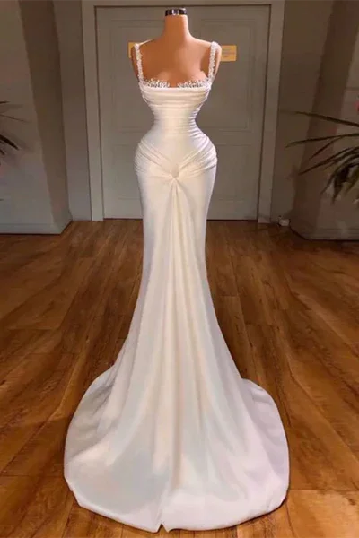 Classy Mermaid Long Evening Dress Charming Formal Gown Y616 - Image 5