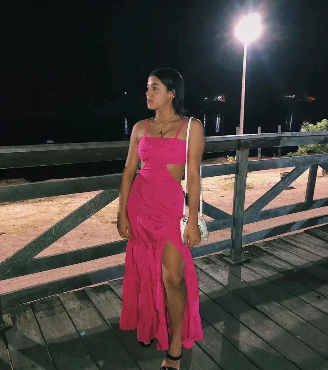 Classy Sheath Evening Dress With Split Gala Dress Y5173 - Image 2