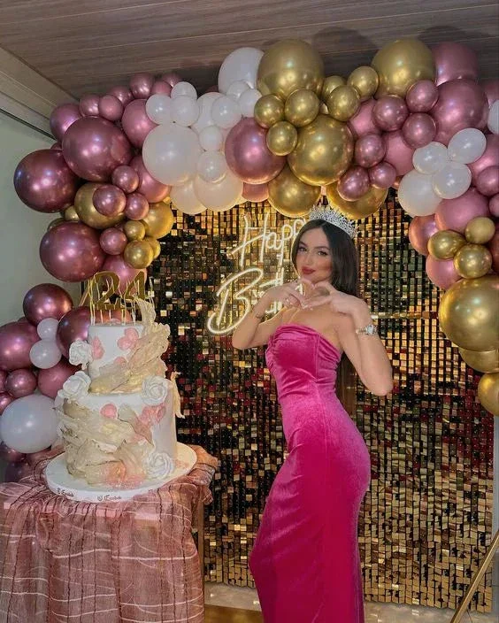 Classy Sweetheart Neckline Long Evening Dress 22th Birthday Outfit Y6258 - Image 4