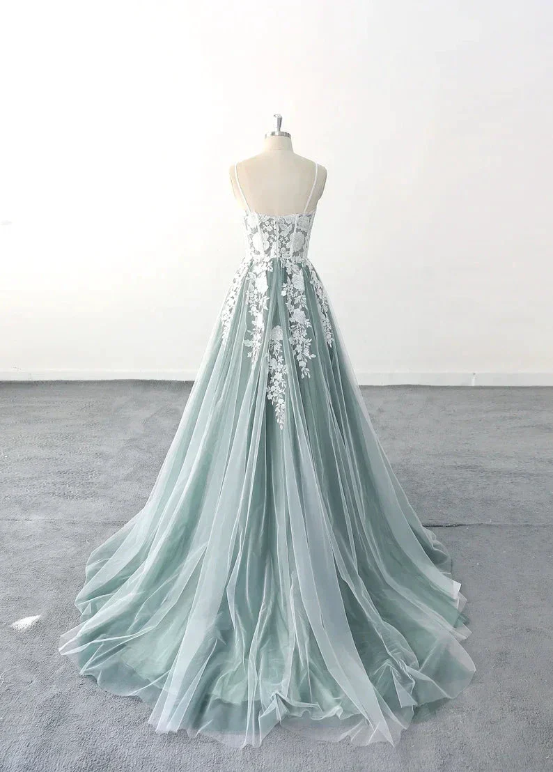 corset cutout sexy wedding dress,full length delicate dress Y3089 - Image 3