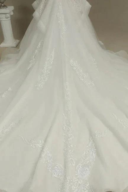 A-line Wedding dress | Wedding dresses with sleeves - Image 8