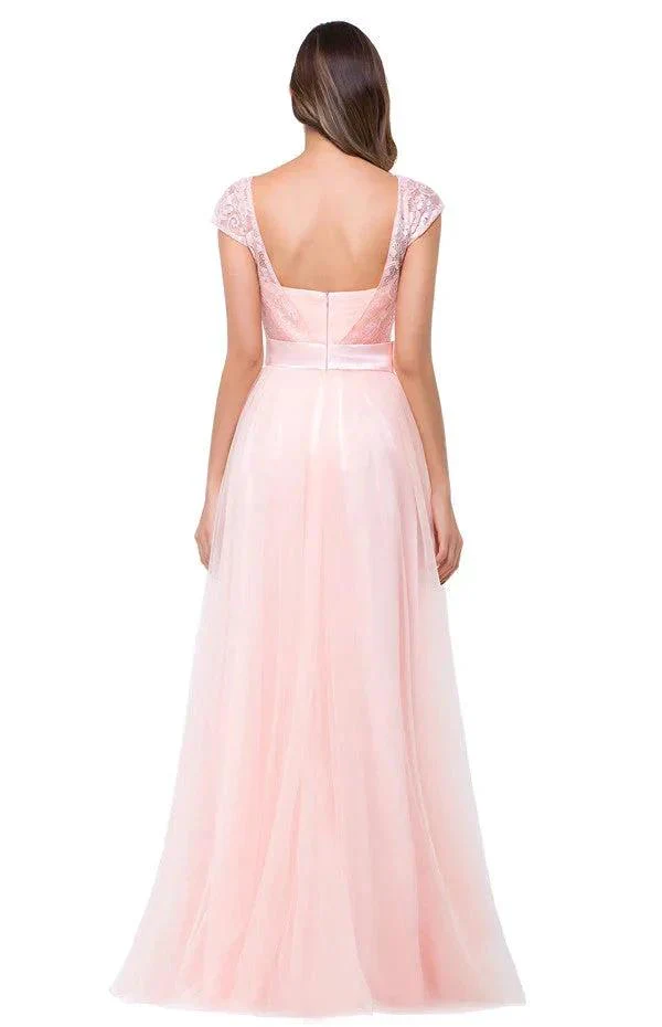 Crew Floor-length A-line Sashes Chiffon Bridesmaid Dresses - Image 10