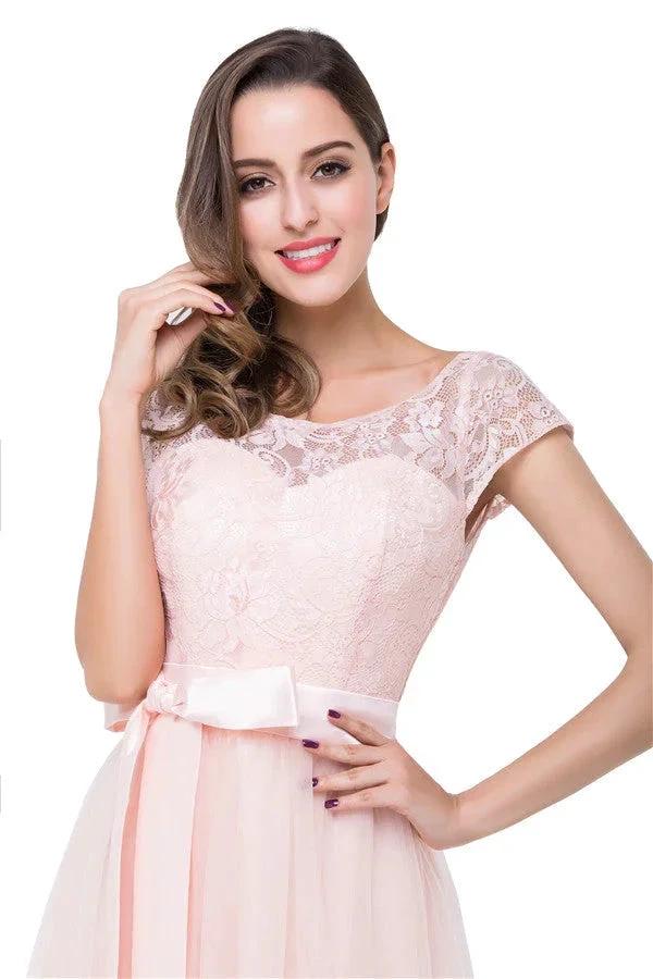 Crew Floor-length A-line Sashes Chiffon Bridesmaid Dresses - Image 7