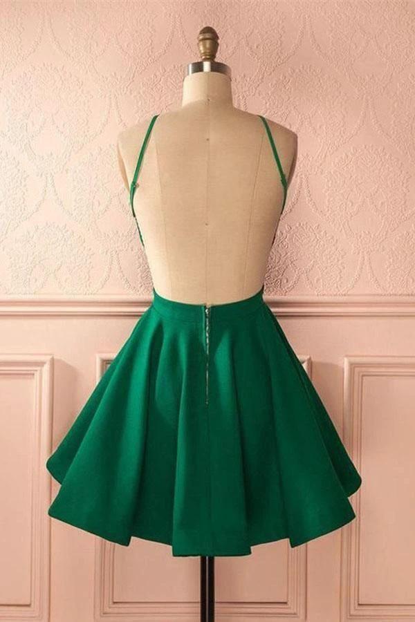 Cute Hot Pink Backless Short Homecoming Dress Party Dress  PG141 - Image 3