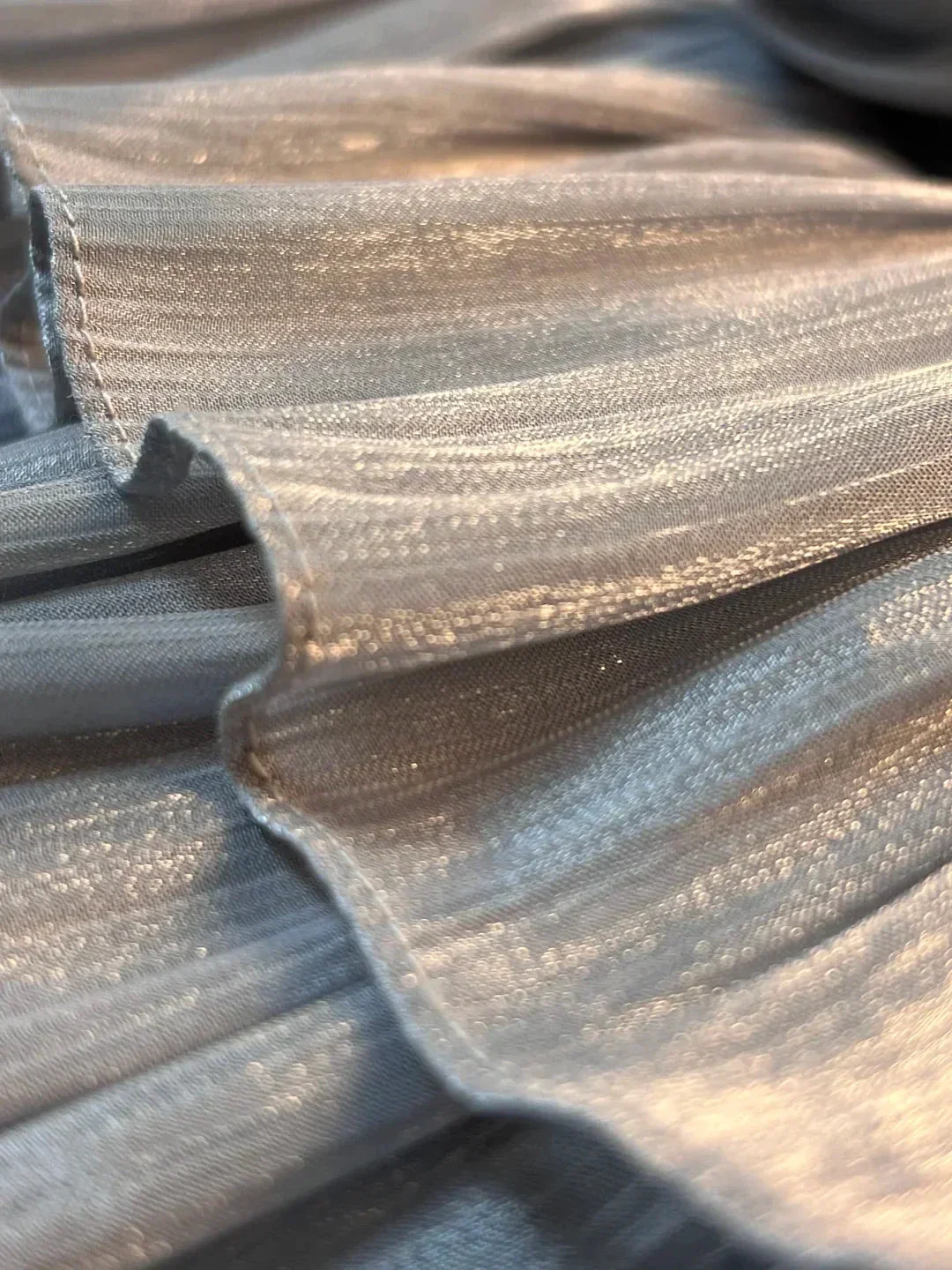 Cute Silver Gray Tulle Bow A Line Layered Short Party Dress Homecoming Dress Y8651 - Image 5