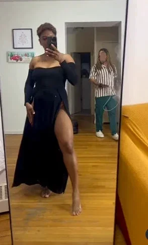 Black Long Prom Dress,Sexy Evening Dress Y1796 - Image 5