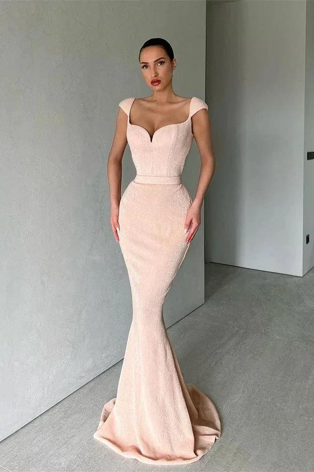 Designer Sequined Sleeveless Mermaid Prom Dress - Image 3