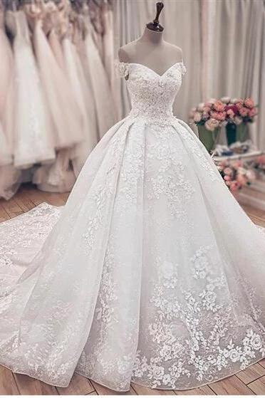 Designer wedding dresses princess | Wedding dresses in lace - Image 3