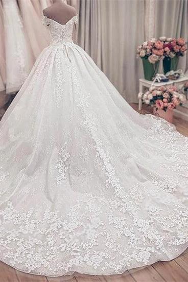 Designer wedding dresses princess | Wedding dresses in lace - Image 4