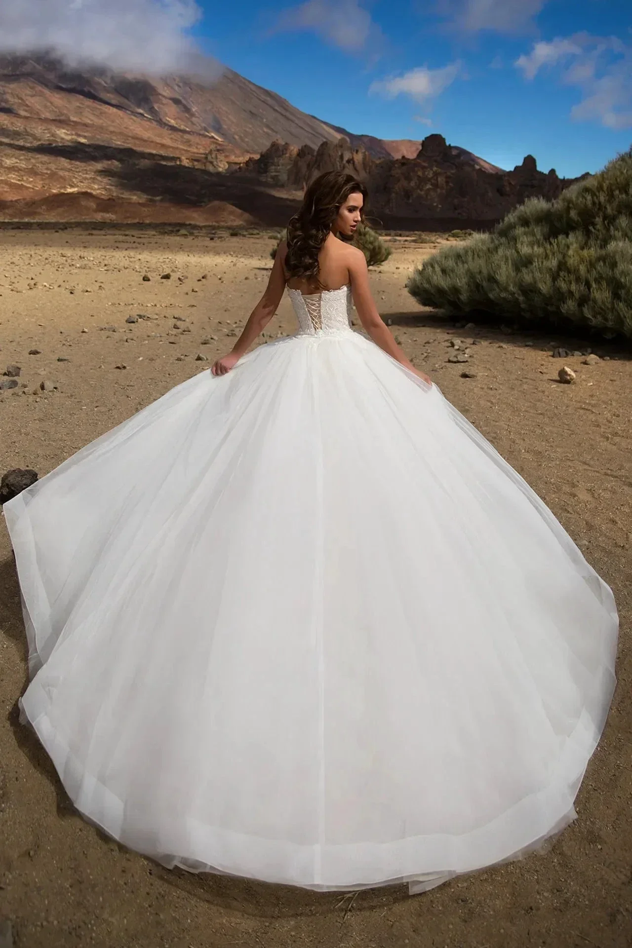 Detachable Train Mermaid Vestidos De Novia Appliques Vestido De Noiva Sweetheart Lace Up Wedding Dresses Lace Robe De Mariée - Image 3