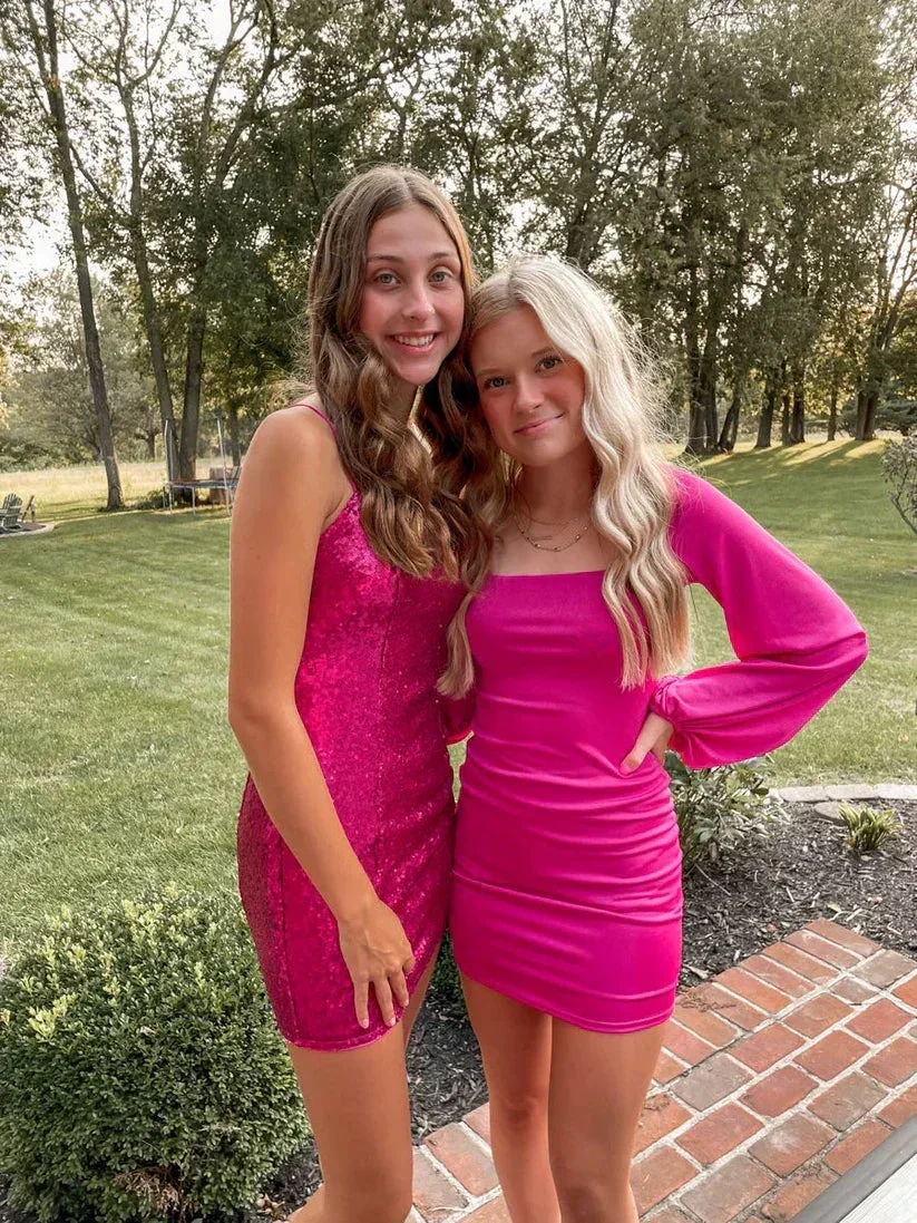 Different Style Homecoming Dress Bodycon Dress Y2904 - Image 3