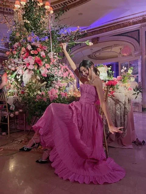 Elegant A-line Evening Dress Trendy Gala Dress Y6466 - Image 2