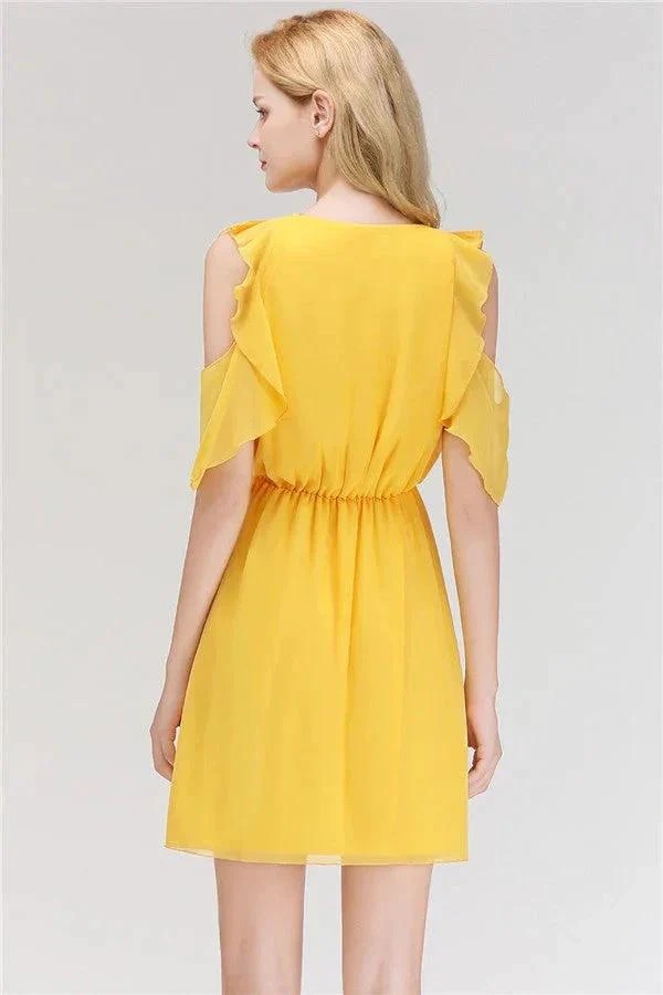 Elegant Mini Daily Casual Dresses Simple Tulle Sleeveless Evening Dresses - Image 2