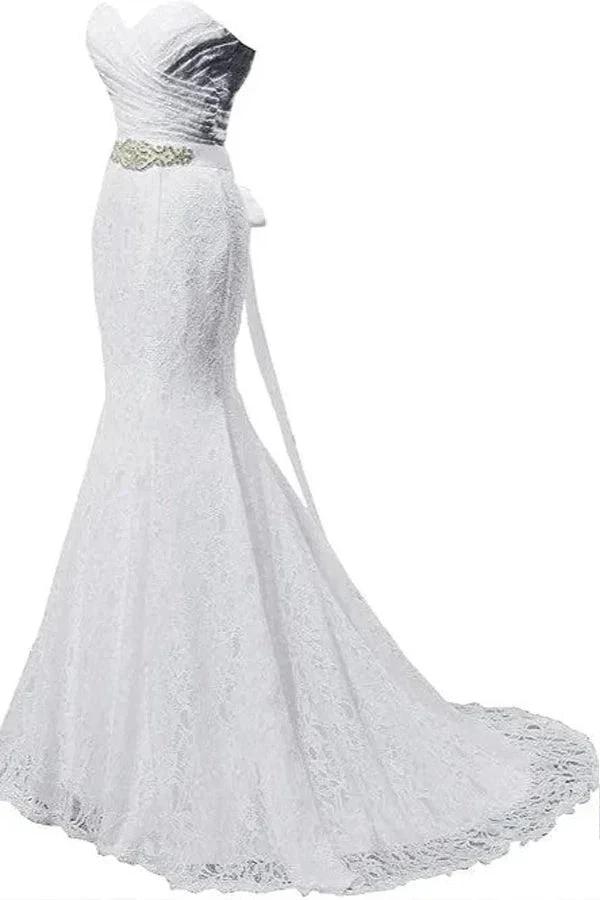 Elegant Mermaid Wedding Dresses Sweetheart Wedding Gowns WD720 - Image 2