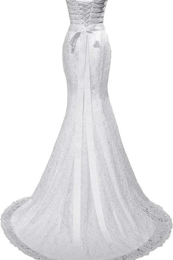 Elegant Mermaid Wedding Dresses Sweetheart Wedding Gowns WD720 - Image 3