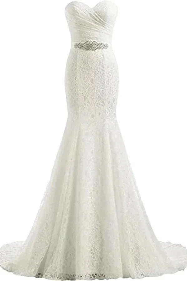 Elegant Mermaid Wedding Dresses Sweetheart Wedding Gowns WD720 - Image 5